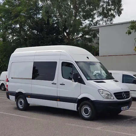 Sprinter Camper Albania Campingplads Tirana